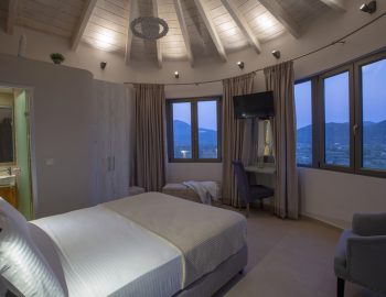 villa mare vasiliki lefkada greece romantic bedroom