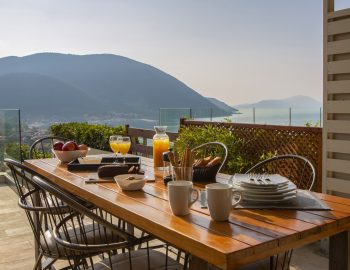 villa mare vasiliki lefkada outdoor dining