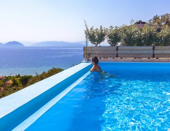 villa maria vasiliki lefkada lefkas accommodation girl pool sea view cover photo