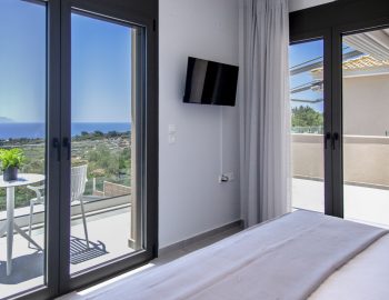 villa monolithi kanali preveza balcony with sea views
