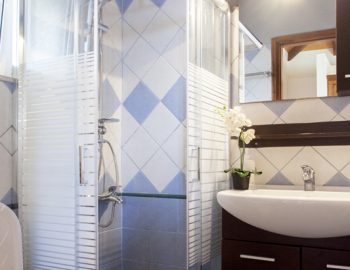 villa nefeli tsoukalades lefkada greece bathroom with shower