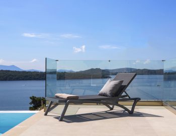 villa onar perigiali lefkada greece sunbeds sun view pool