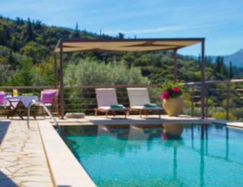 villa paionia lefkada greece private pool