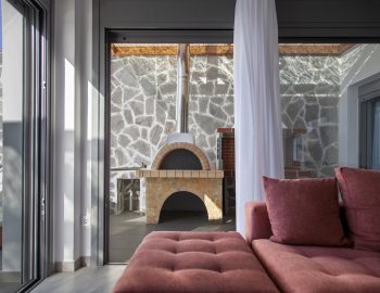 villa petalouda paleros greece lounge with bbq