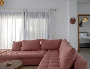 villa petalouda paleros greece lounge with bedroom