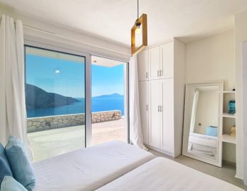 villa ponti vasiliki lefkada greece twin bedroom ground floor