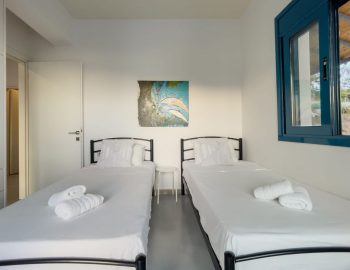 villa saphora ammouso lefkada greece bedroom double beds