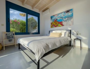 villa saphora ammouso lefkada greece bedroom queen bed
