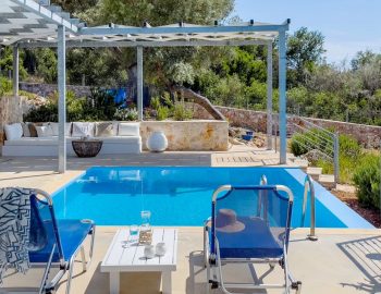 villa saphora ammouso lefkada greece pool area