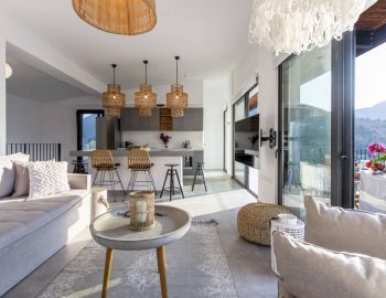 villa theia geni lefkada greece living space