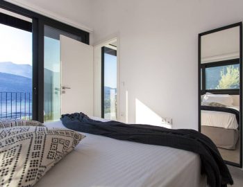 villa theia geni lefkada greece master bedroom with sea view
