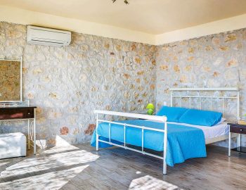 villa votsalo sivota lefkada greece luxury bedroom with double bed stylish design