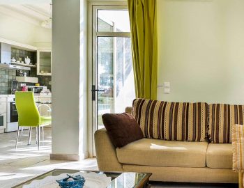 villa votsalo sivota lefkada greece seafront accommodation luxury living room with stylish furniture