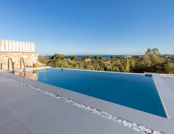 z4 luxury villa bita lefkada greece swimming pool sea view tree
