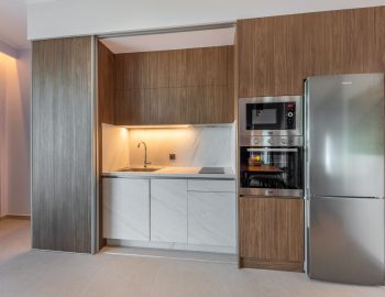 z4 luxury villa bita lefkada kitchen oven microwave wasgbasin kitchen