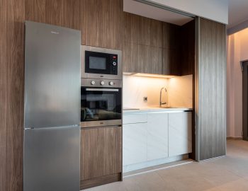 z4 luxury villa delta lefkada greece kitchen bridge microwave oven kitchen sink