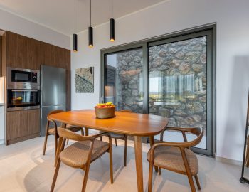 z4 luxury villa omega lefkada kitchen fruits mirror chairs bridge oven microwave window